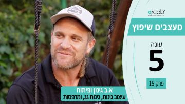 מעצבים שיפוץ עונה 5 פרק 15 – א.ב גינון ופיתוח – עיצוב גינות, גינות גג, ומרפסות